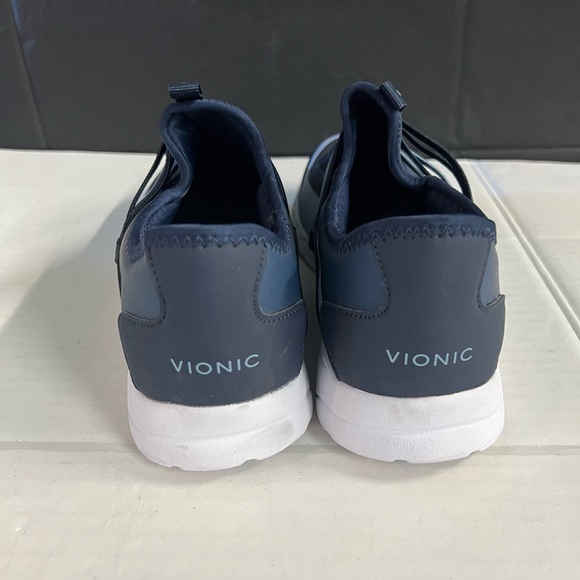Vionic 7.5 Vayda Navy blue slip on sneakers - Picture 3 of 6